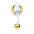 CZ S316L Intimate Piercing INTP-11
